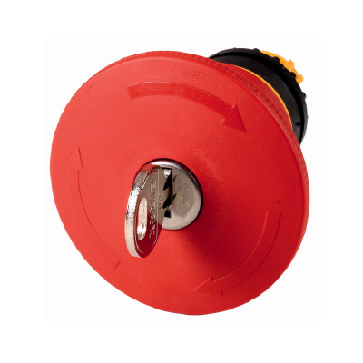 M22-PVS60P-RS Key-Operated Emergency Stop Pushbutton | EATON M22-PVS60P-RS Key-Operated Emergency Stop Pushbutton | EATON - Image 1